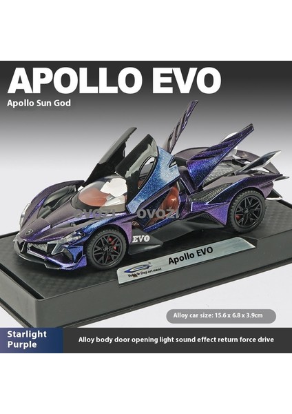 Ovozı Apollo Alaşımlı Araba Modeli Koleksiyon Süsü Hediye (Yurt Dışından)