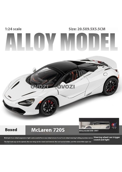Ovozı Alaşımlı Spor Araba Yarış Arabası Modeli Koleksiyon Süsleri Hediyeler (Yurt Dışından)