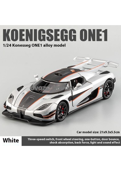 Ovozı Koenigsegg Alaşımlı Araba Modelleri Koleksiyon Hediyeleri (Yurt Dışından)