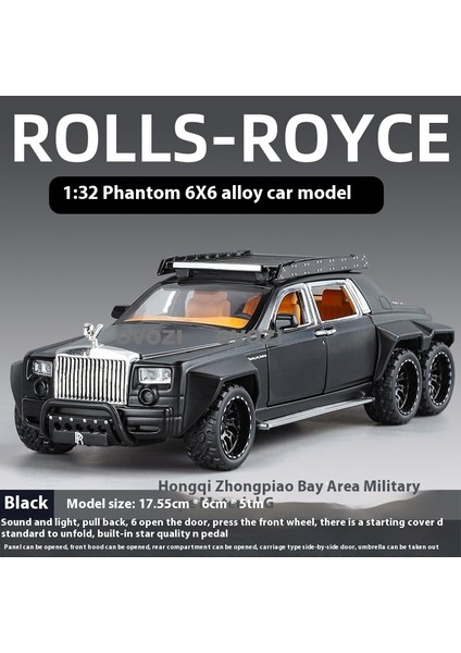 Ovozı Rolls Royce Alaşımlı Araba Modeli Koleksiyonluk Süs Hediyesi (Yurt Dışından)