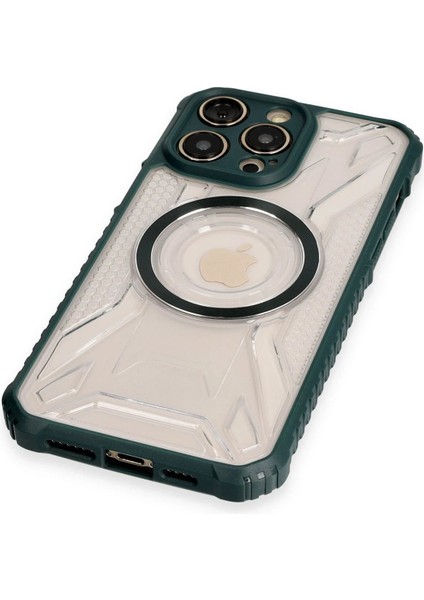 iPhone 12 Pro Max Kılıf Prag Magneticsafe Kapak - Koyu Yeşil - CPT102741-7049 fırsatları