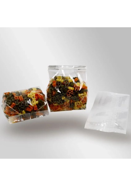 Şeffaf Yandan Körüklü Opp Poşet 6x4x15 cm 1 kg modelleri