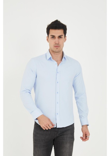 Jack Carısma Likralı Pamuklu Ferah Slim Fit Erkek Gömlek fiyatları