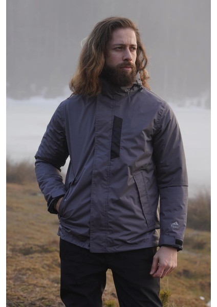 Fy 76 Floyen Polarlı Su Geçirmez Outdoor Yağmurluk Mont – Erkek Kapüşonlu Ceket