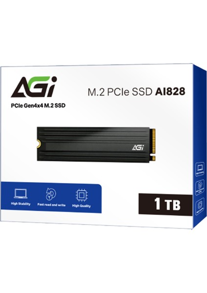 AGI1T0G44AI828-CB 1TB 7400MB/6700MB NVMe PCIe Gen4 2280 M.2 SSD fiyatları