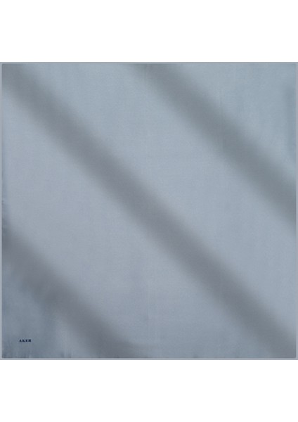 90X90 7747758 Aker Düz Taşlanmış İpek Krep Saten