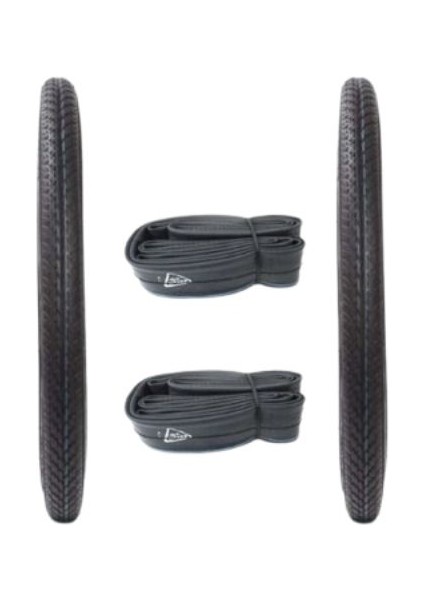 Bisiklet 26 Iç Dış Lastik Ön Arka Takım ( Dış 26X2.00-İÇ 26X1.75-2.125 )
