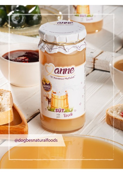 Süt Reçeli 300 gr (Tereyağlı - Koruyucu İçermez) fiyatları