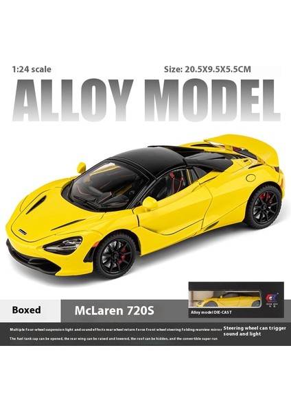 Ovozı Alaşımlı Spor Araba Yarış Arabası Modeli Koleksiyon Süsleri Hediyeler (Yurt Dışından)