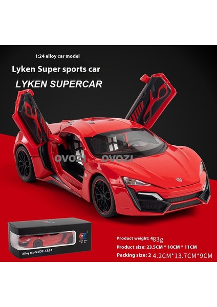 Ovozı Alaşım Araba Modelleri Koleksiyonluk Süs Hediyesi (Yurt Dışından)