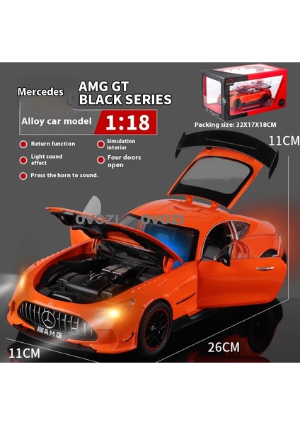 Ovozı Mercedes Benz Alaşımlı Araba Modeli Koleksiyoncu Hediyesi (Yurt Dışından)