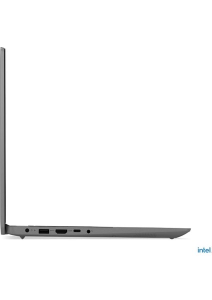 Ideapad 3 Intel Core i3-1215U 8GB 256GB SSD Integrated Intel UHD Graphics 15.6" Fhd W11 Gri Notebook 82RK0188TX