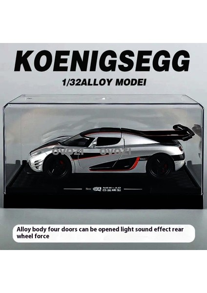 Ovozı Koenigsegg Alaşımlı Araba Modelleri Koleksiyon Hediyeleri (Yurt Dışından)