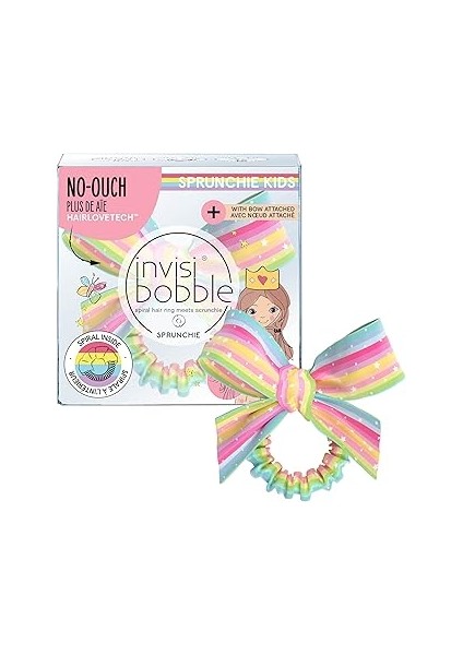 Kids Slim Sprunchie With Bow Let‘s Chase Rainbows Saç Tokası