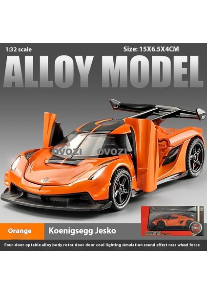 Ovozı Koenigsegg Alaşımlı Araba Modelleri Koleksiyon Hediyeleri (Yurt Dışından)
