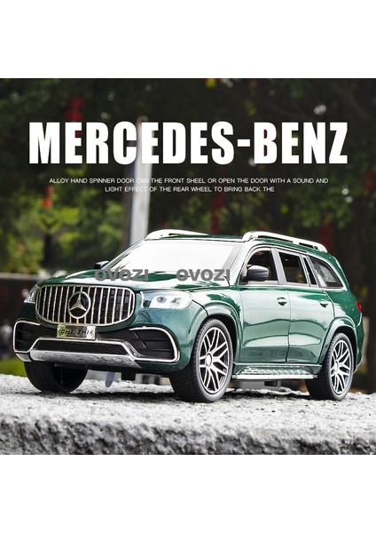Ovozı Alaşımlı Araba Modeli 1:24 Koleksiyon Hediyeleri (Yurt Dışından)