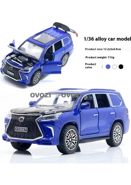 Ovozı Kutulu 1:36 Alaşımlı Araba Modeli Koleksiyonluk Süs Hediyesi (Yurt Dışından)