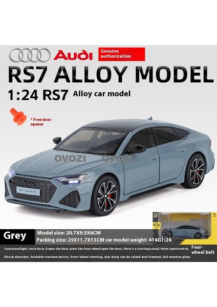 Ovozı Audi Alaşımlı Araba Modeli Koleksiyon Süsü Hediyesi (Yurt Dışından)