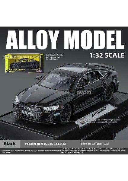 Ovozı Audi Alaşımlı Araba Modeli Koleksiyon Süsü Hediyesi (Yurt Dışından)