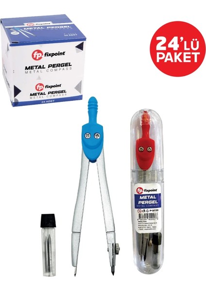 Pergel Yedek Uçlu P-2053 24LÜ Paket