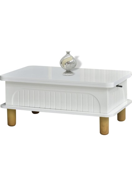 Uyar Beyaz Membran 90*60 Bohem Akıllı Sehpa