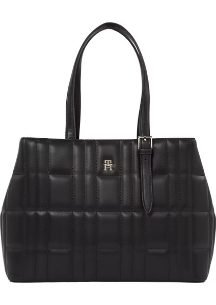 Kadın Th Feminine Tote Çanta - Siyah