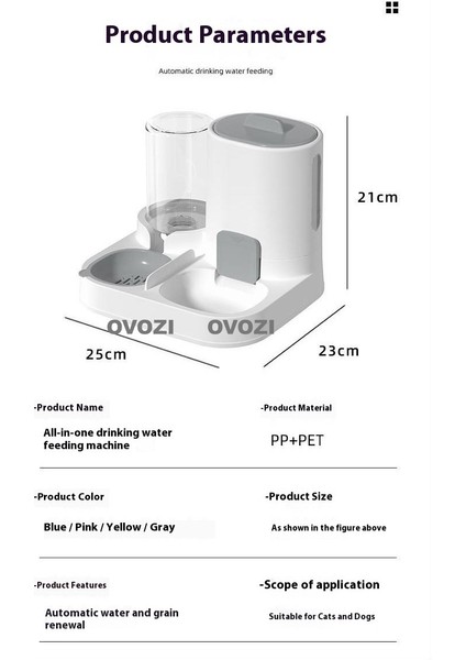 Ovozı Otomatik Evcil Hayvan Besleyici (Yurt Dışından) modelleri