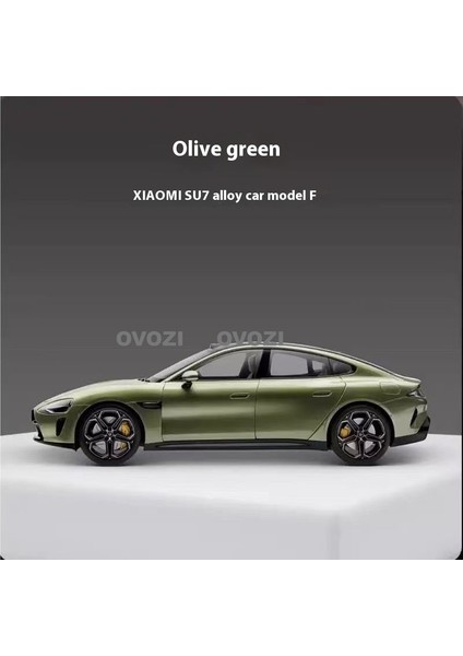 Ovozı Xiaomi Su7 Alaşımlı Araba Modeli Koleksiyonluk Dekorasyon 6 Kapı Açılabilir (Yurt Dışından)