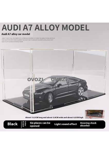 Ovozı Audi Alaşımlı Araba Modeli Koleksiyon Süsü Hediyesi (Yurt Dışından)