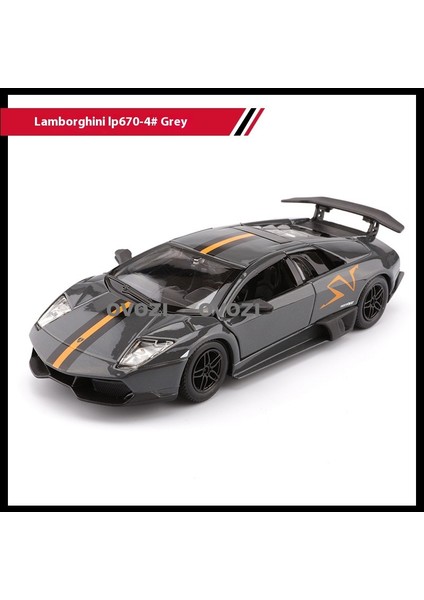 Ovozı Lamborghini Alaşımlı Araba Modeli Koleksiyon Süsü Hediye (Yurt Dışından)