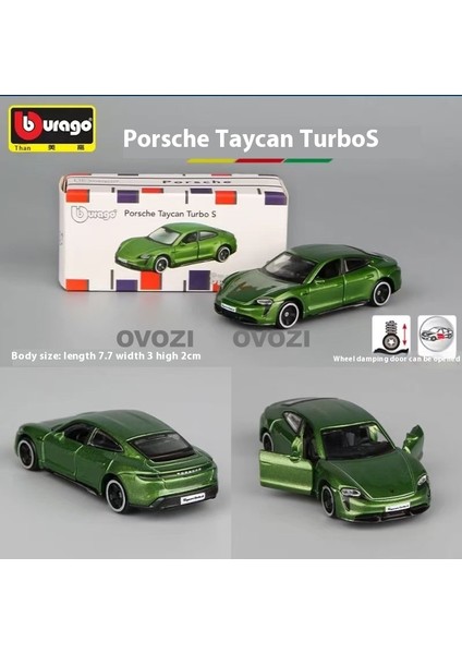 Ovozı Porsche Alaşımlı Araba Modelleri Koleksiyonluk Süsler Hediyeler (Yurt Dışından)