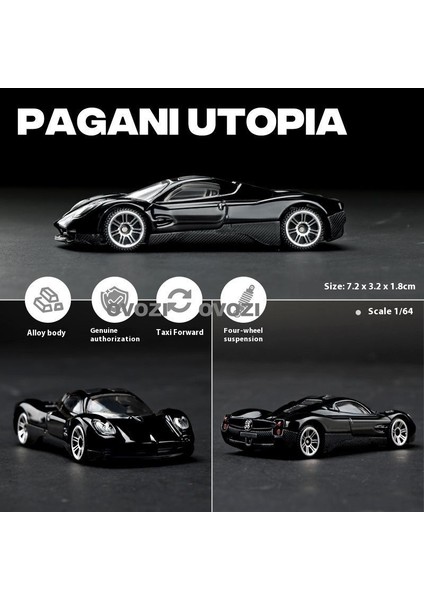 Ovozı Pagani Araba Modeli Koleksiyon Süsü Hediyesi (Yurt Dışından)