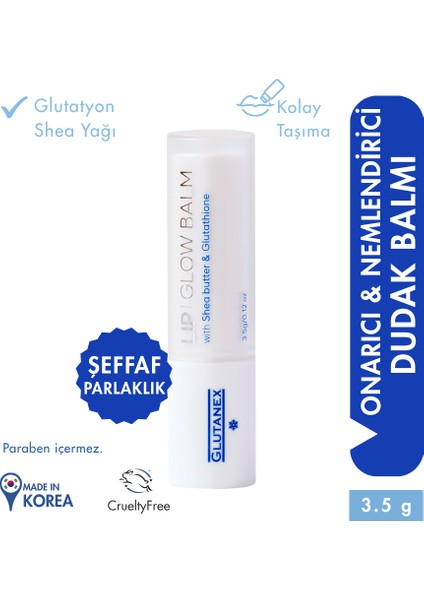 Nemlendirici Lip Glow Balm Onarıcı
