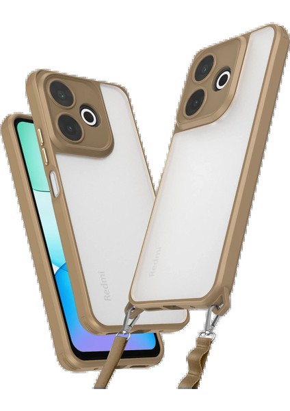 Xiaomi Redmi 13 4g Kılıf Penta Silikon Kılıf - Çöl Titanyum - CPT101072-6595