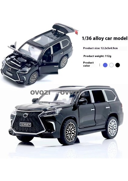 Ovozı Kutulu 1:36 Alaşımlı Araba Modeli Koleksiyonluk Süs Hediyesi (Yurt Dışından)