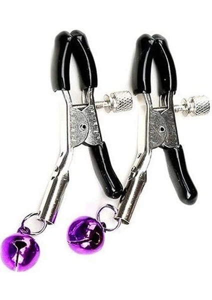 Breast Clamp Ayarlanabilir Zilli Göğüs Ucu Klipsi