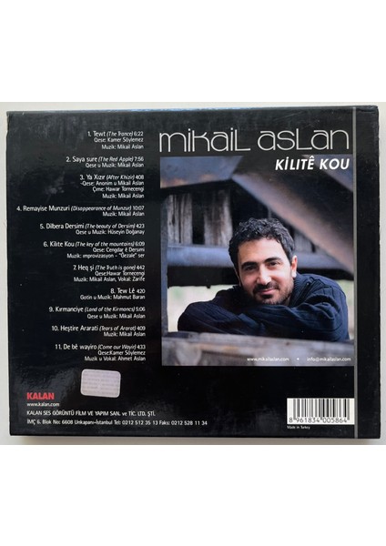 Mikail Aslan Kilite Kou Dağların Anahtarı CD (Orijinal Dönem Baskı Cd) fiyatları