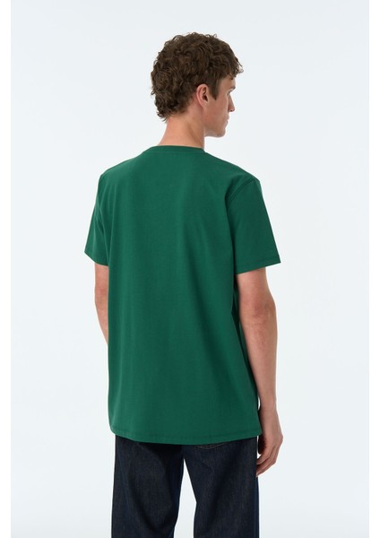 Panda Soft T-Shirt - Nefti Yeşil modelleri