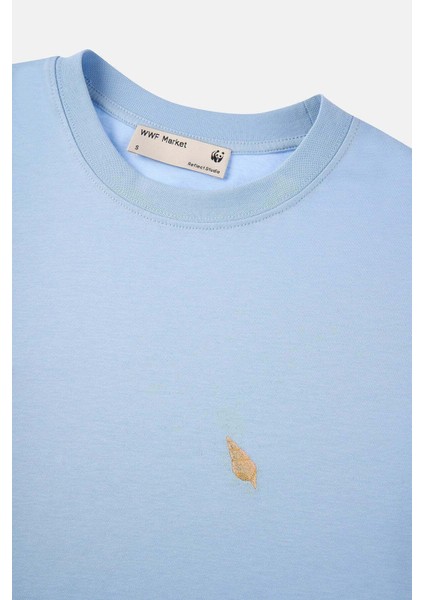 Deniz Kabukları Light-Weight Kadın T-Shirt - Açık Mavi indirimleri