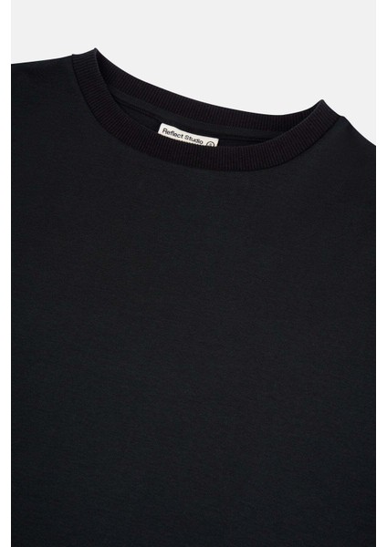 The Answer Double Sleeve T-Shirt - Siyah modelleri