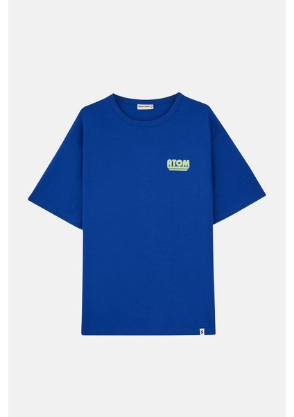Atom Premium T-Shirt - Mavi fiyatları