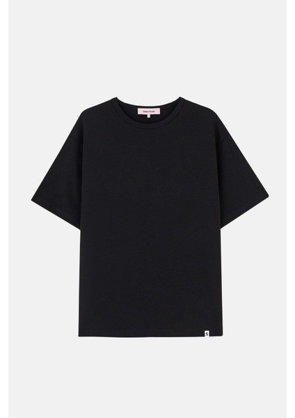Number 7 Oversize T-Shirt - Siyah fiyatları