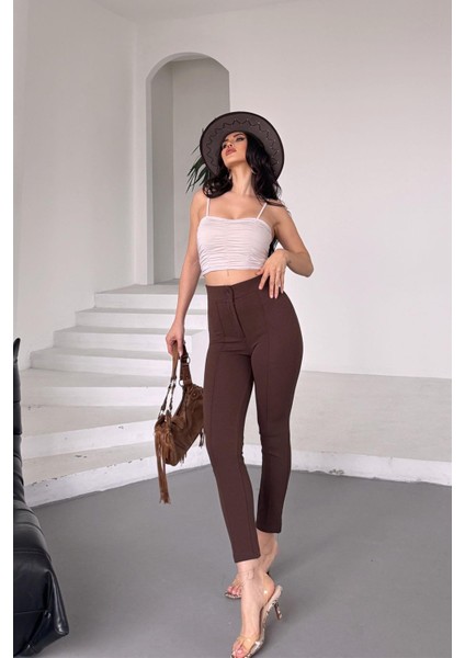 Full Likralı Bilek Boy Pantolon fırsatları