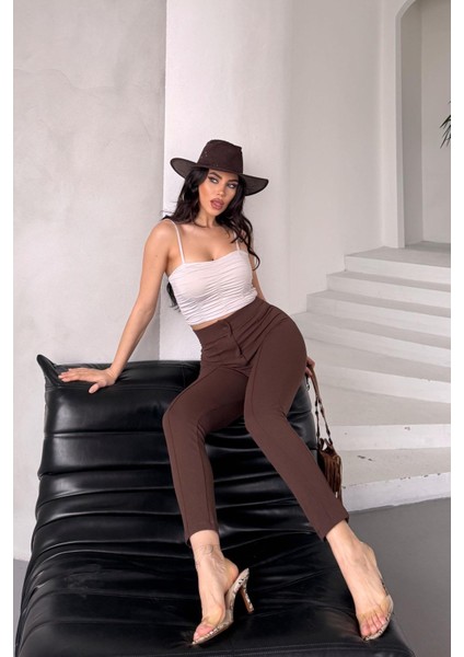 Full Likralı Bilek Boy Pantolon indirimleri