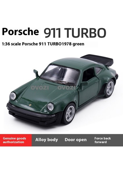 Ovozı Porsche Alaşımlı Araba Modelleri Koleksiyonluk Süsler Hediyeler (Yurt Dışından)