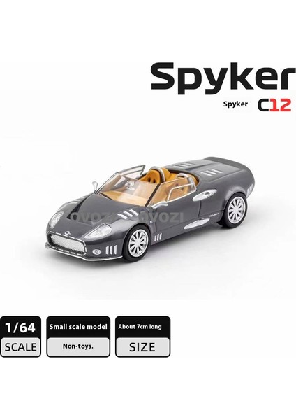 Ovozı Alaşımlı Araba Modeli 1:24 Koleksiyon Hediyeleri (Yurt Dışından)