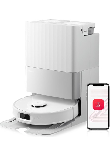 Qrevo Edge 5V1 Akıllı Robot Süpürge - Beyaz
