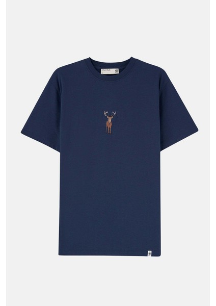 Geyik Soft T-Shirt - Lacivert fırsatları