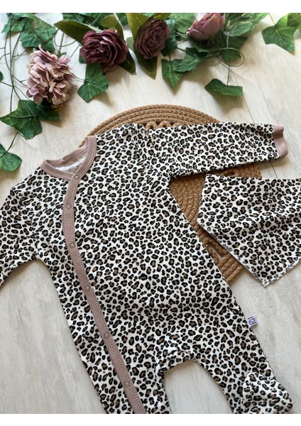 Fukukumbaby Leopar Desenli 2li Tulum modelleri