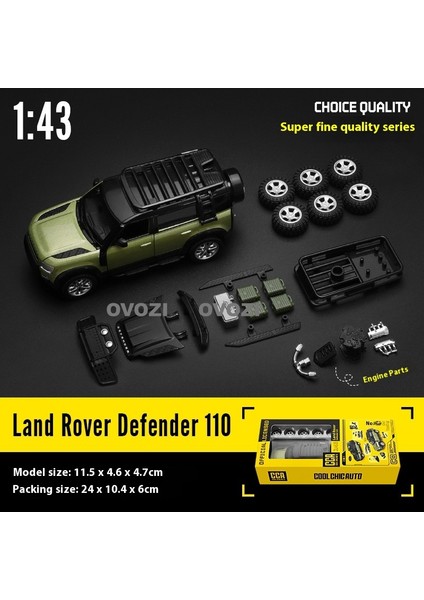 Ovozı Land Rover Alaşımlı Araba Modelleri Koleksiyon Hediyeleri (Yurt Dışından)